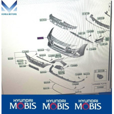 mobis peredniy zadniy bumper hyundai avante cn7 2020-23